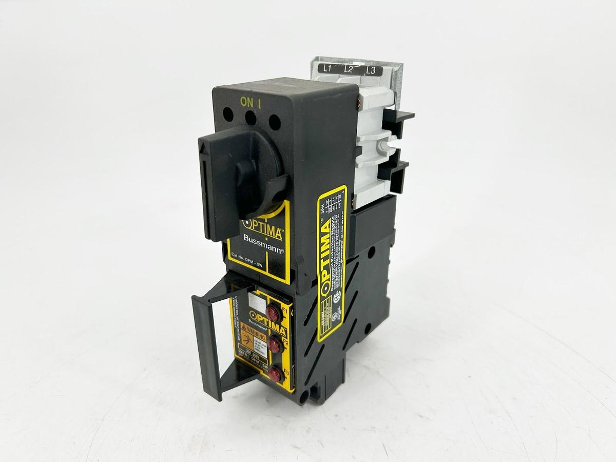 New Bussmann Optima OPM-SW Overcurrent Protection Module 30A 600V - No Box