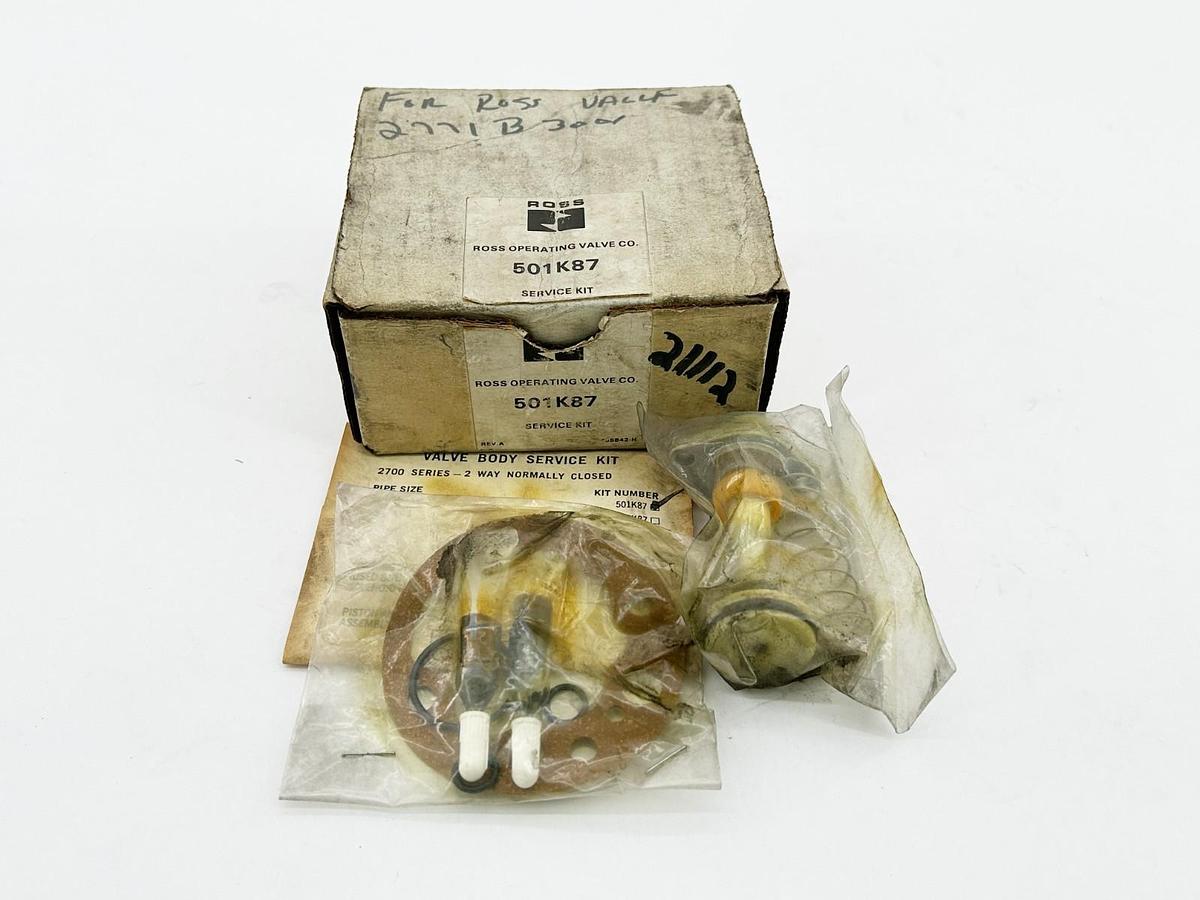 New Ross Controls 501K87 Valve Body Kit 2/2 Normally CLosed 27 Series