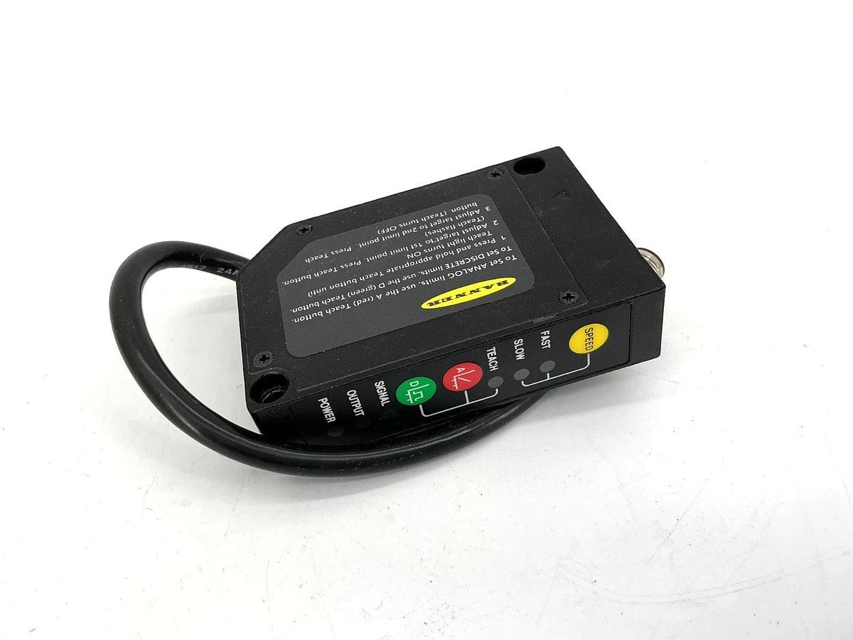 New Banner Engineering LG10A65PIQ Laser Gauging Sensor S: 75-125mm 54096 -No Box