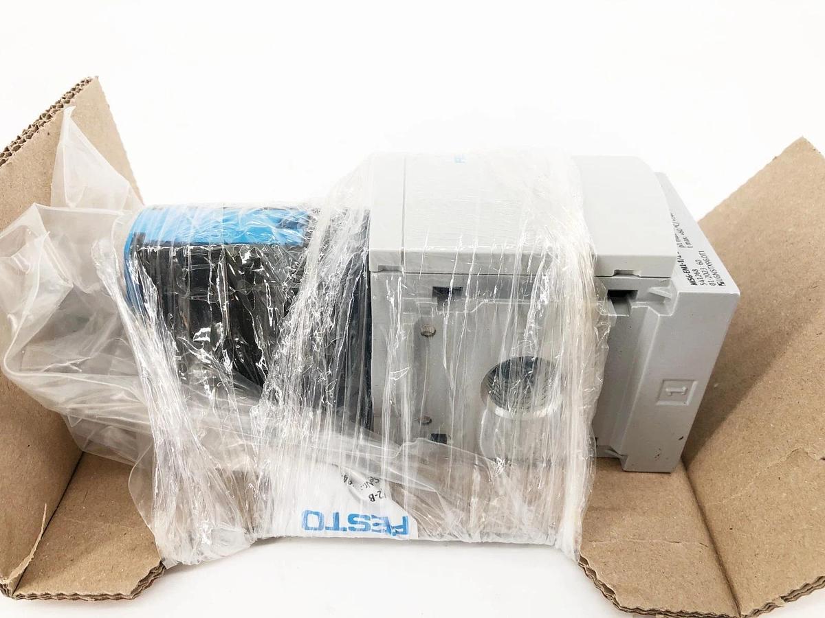 New Festo MS6-EM1-1/2-S On/Off Valve 541268 270psi 1/2" NPT (No Filter)