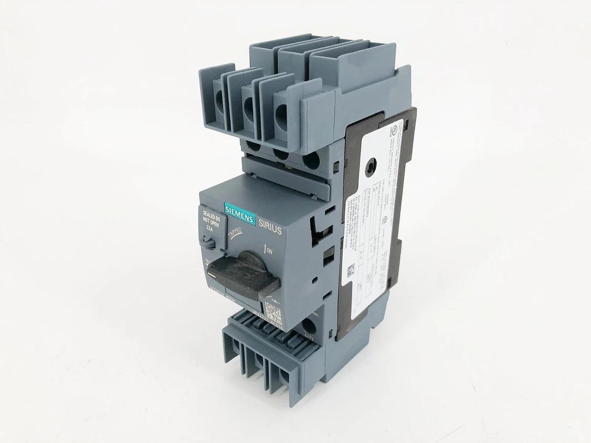 New Siemens 3RV2721-4CD10 Circuit Breaker 22A 690V