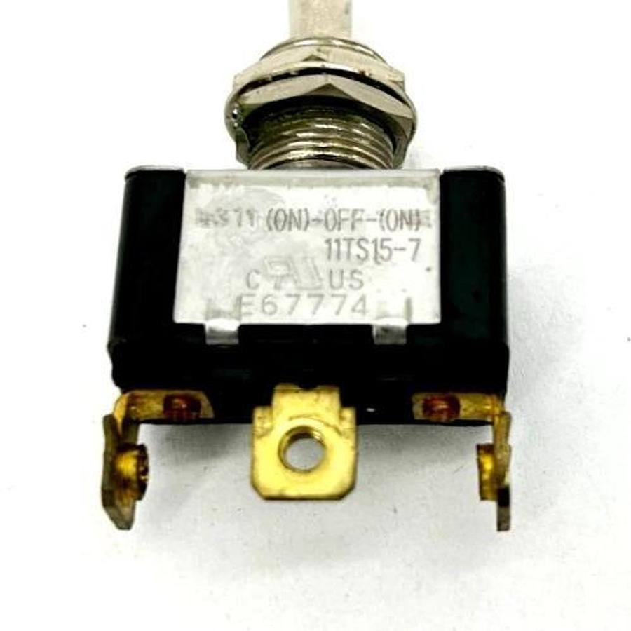 Lot of 2 New Honeywell 11TS15-7 Toggles 125-250VAC 20A (On)-Off-(On) - No Box