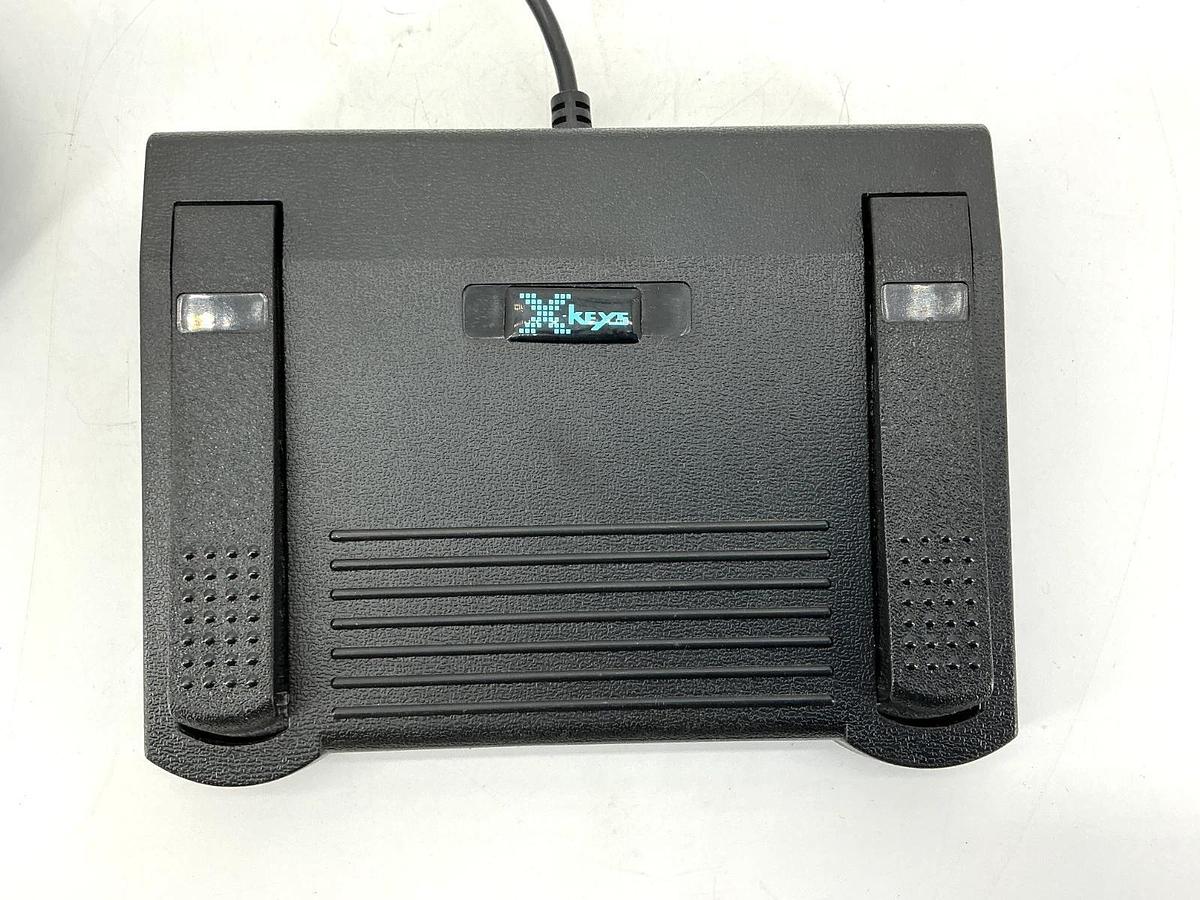 New X-Keys XF-10-US USB Foot Pedal Triple-Action XF10US - No Box