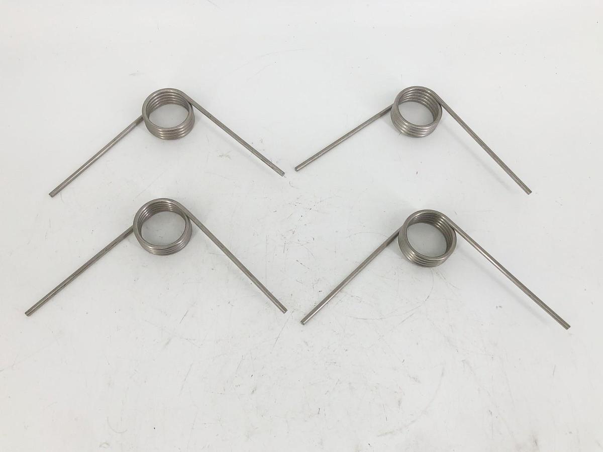 Lot of 4 New Lee Spring LTL135T 07 S Torsion Spring 1.492" OD 90 Deg. - No Box