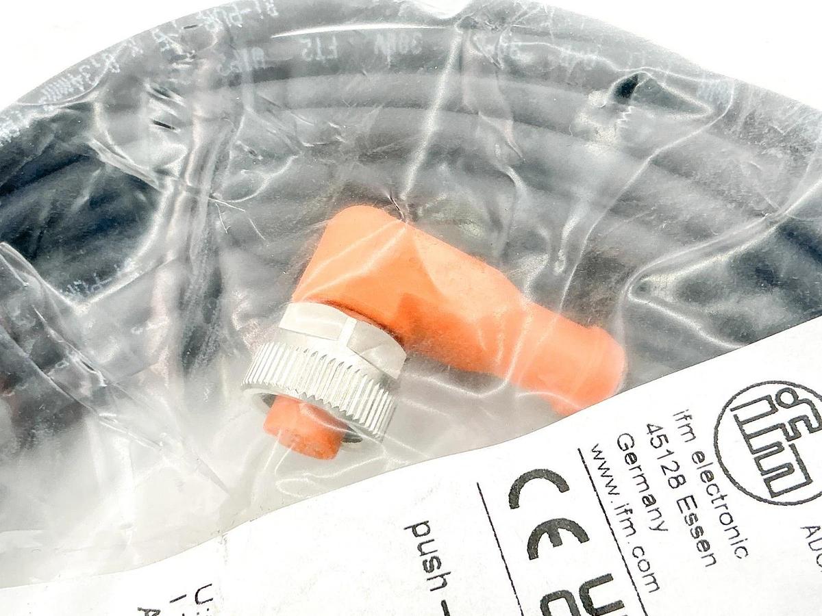 New IFM EVC075 ADOAH050MSS0010H05 Female Cordset 60V 4A AWG 22