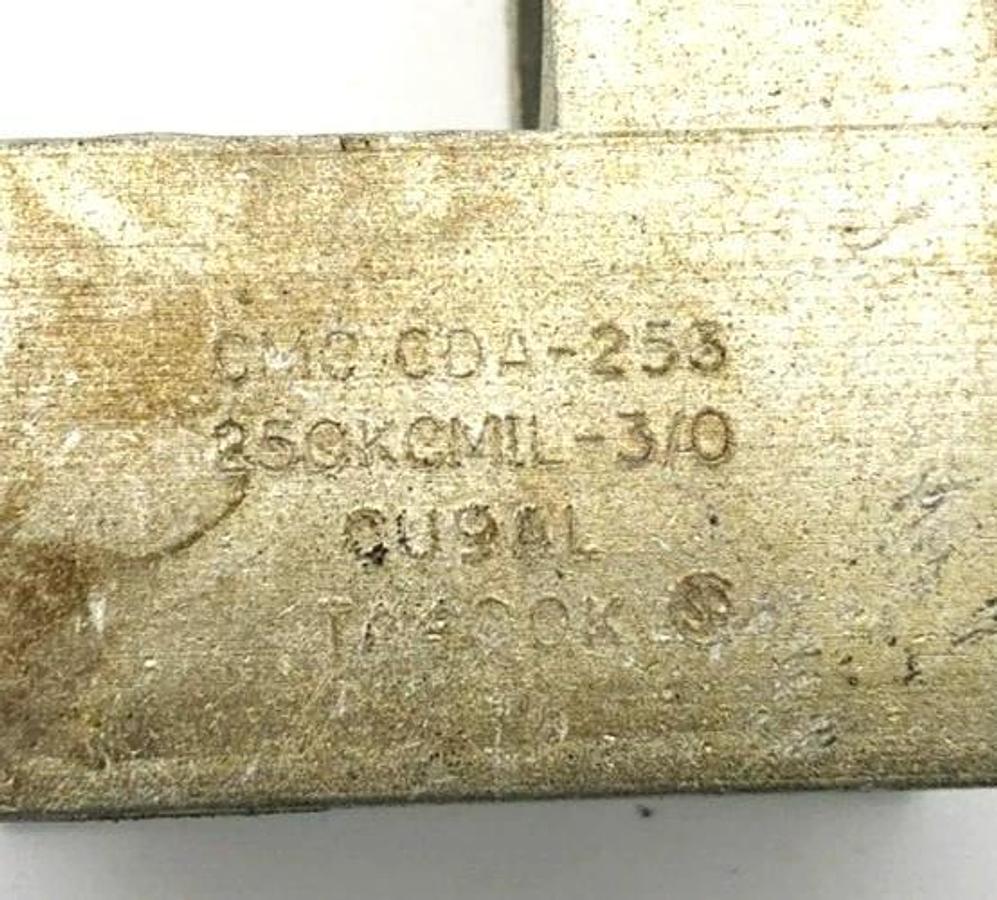 New CMC CDA-253 Lug Terminal 250KCMIL-3/0 CU9AL TA400K