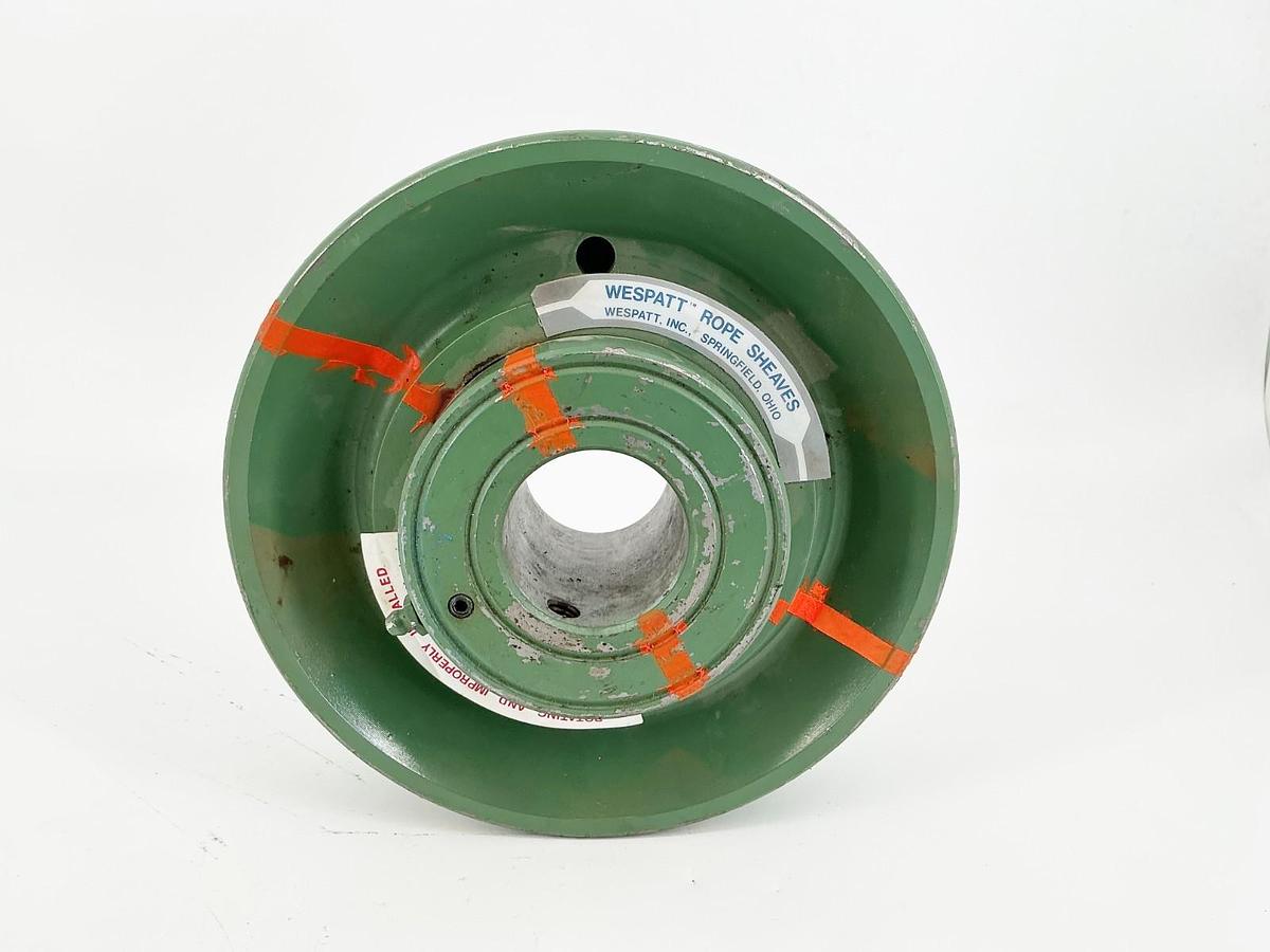New Wespatt PTR1403 Rope Sheave 1-3/4" Bore 7-1/2"OD 2-1/4"WD - No Box