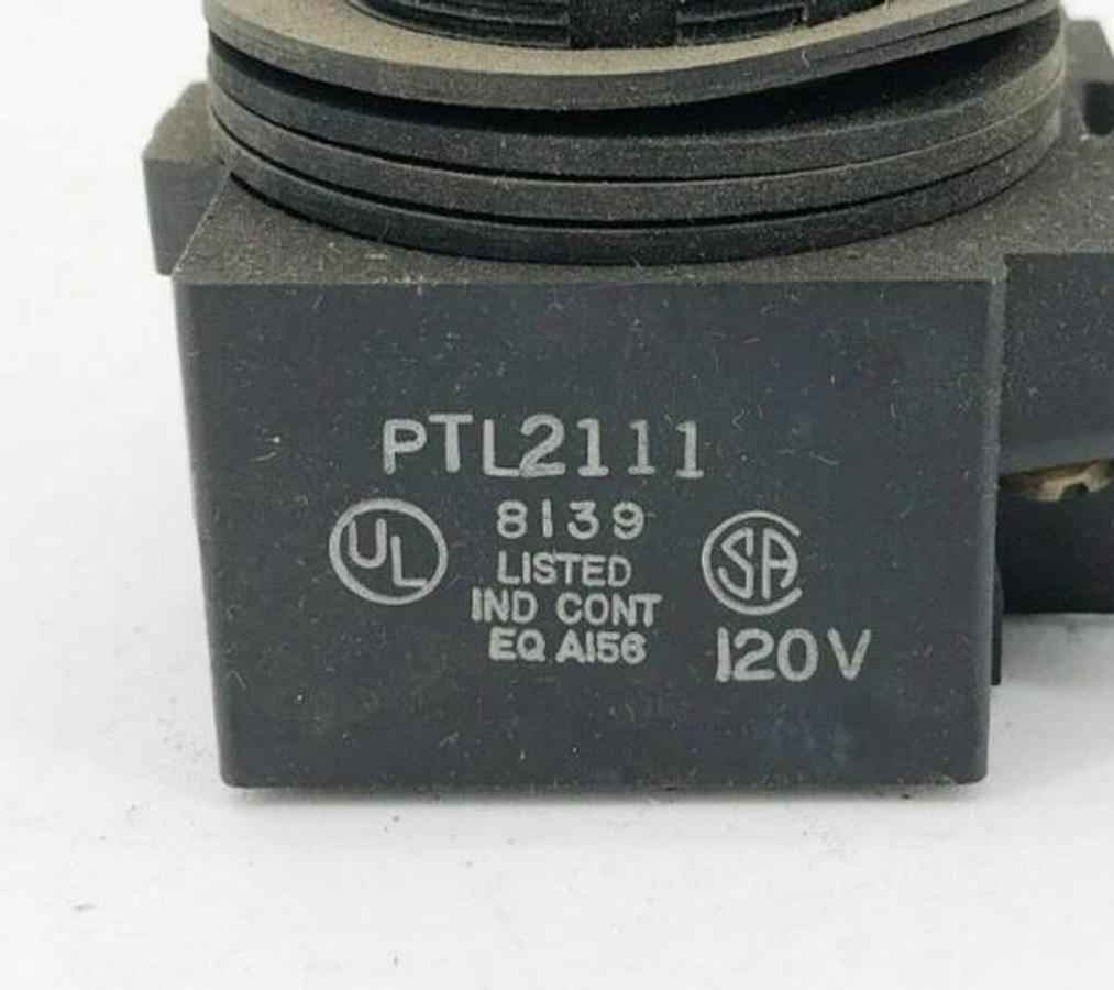 New Micro Switch PTL2111 Indicator Light Module 120V - No Bulb