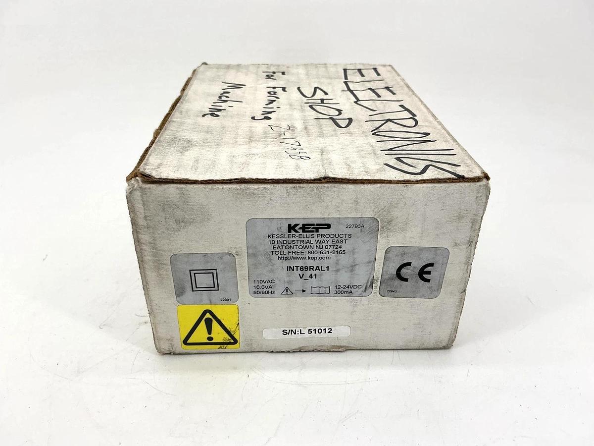 New KEP INT69RAL1 Electronic Counter Ratemeter V_41 12-24VDC 110VAC 50/60HZ