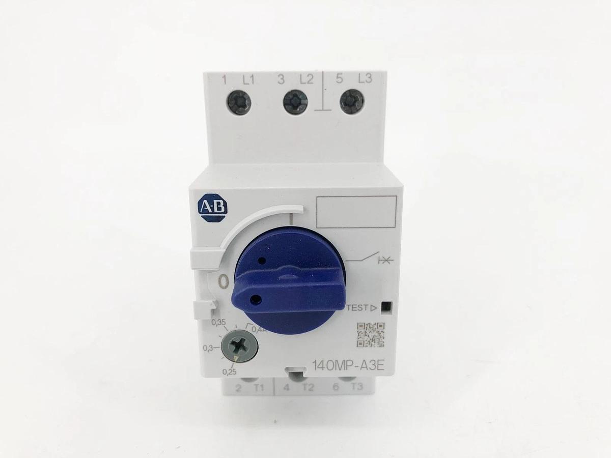 New Allen Bradley 140MP-A3E-A40 Motor Protector Breaker 0.25-0.4A - No Box