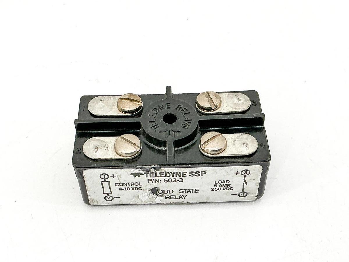 New Teledyne SSP 603-3 Solid State Relay 250VDC 5A - No Box