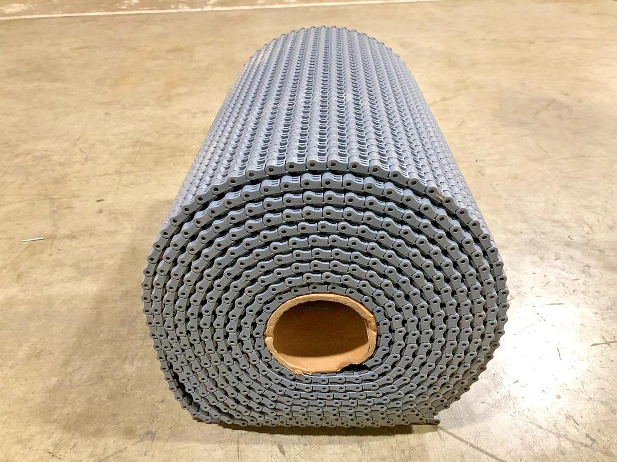 New Intralox 7407 Series 1000 Flat Friction Top Acetal Gray 22.43FT x 18" No Box