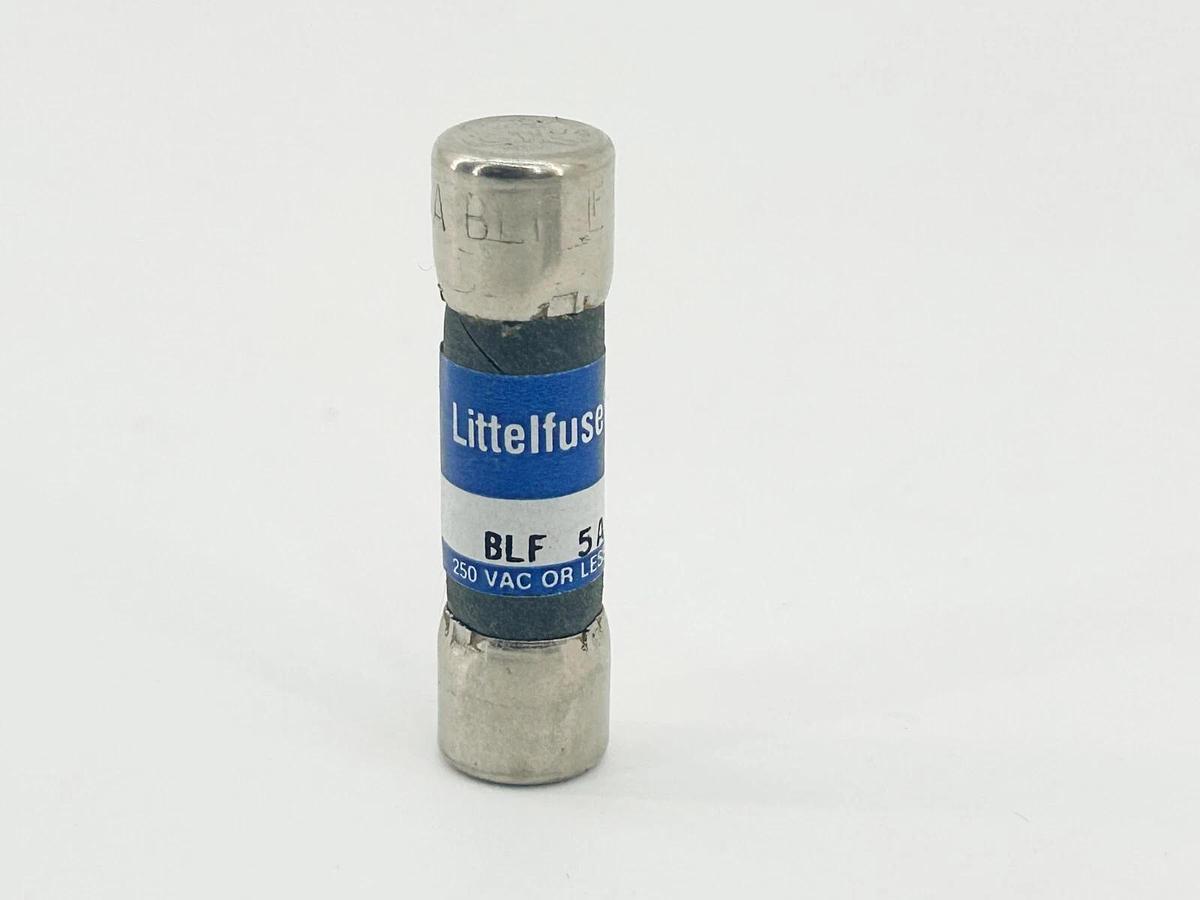 New Lot of 3 Littelfuse BLF-5A Fast Acting Fuse 5A 250V - No Box