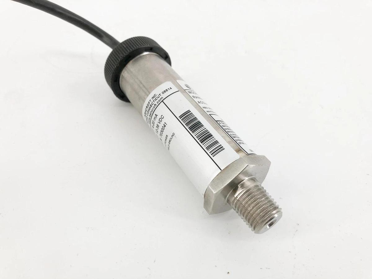 New Ashcroft A2SEM0242F2300#G Transmitter 300PSI 4-20mA 0.5% 1/4NPT Male