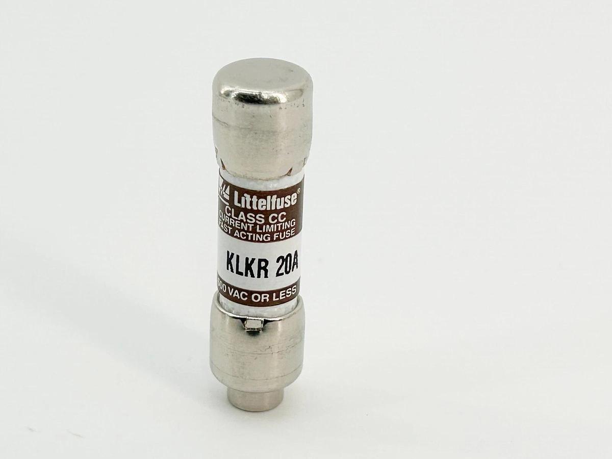 New Box Of 10 Littelfuse KLKR-20 Current Limiting Time Delay Fuse 20 600V