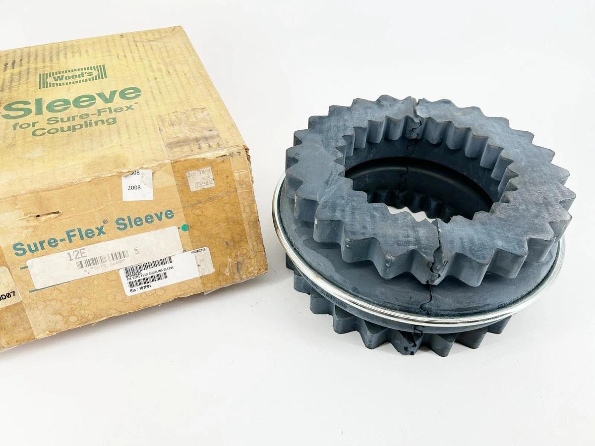 New TB Wood’s 12E Sure-Flex Split Sleeve Coupling EPDM