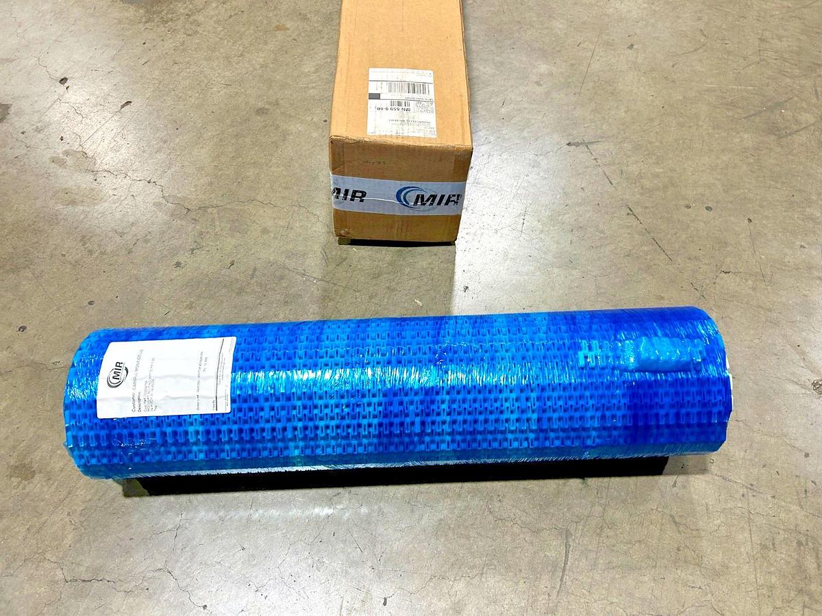 New MIR Modular Belting White PP 1.00 IN Pitch 31" Wide 10FT.