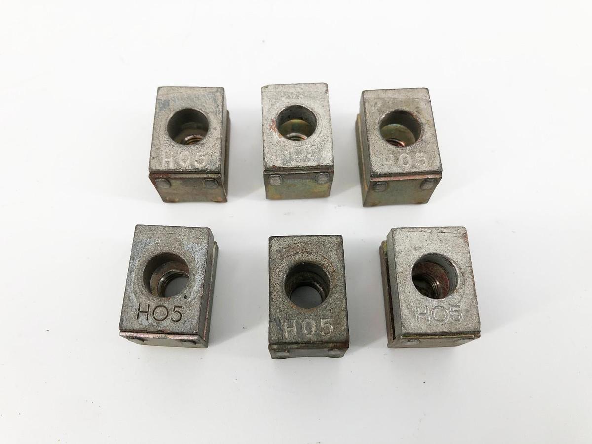 Used Lot of 6 H05 Circuit Breaker Lugs