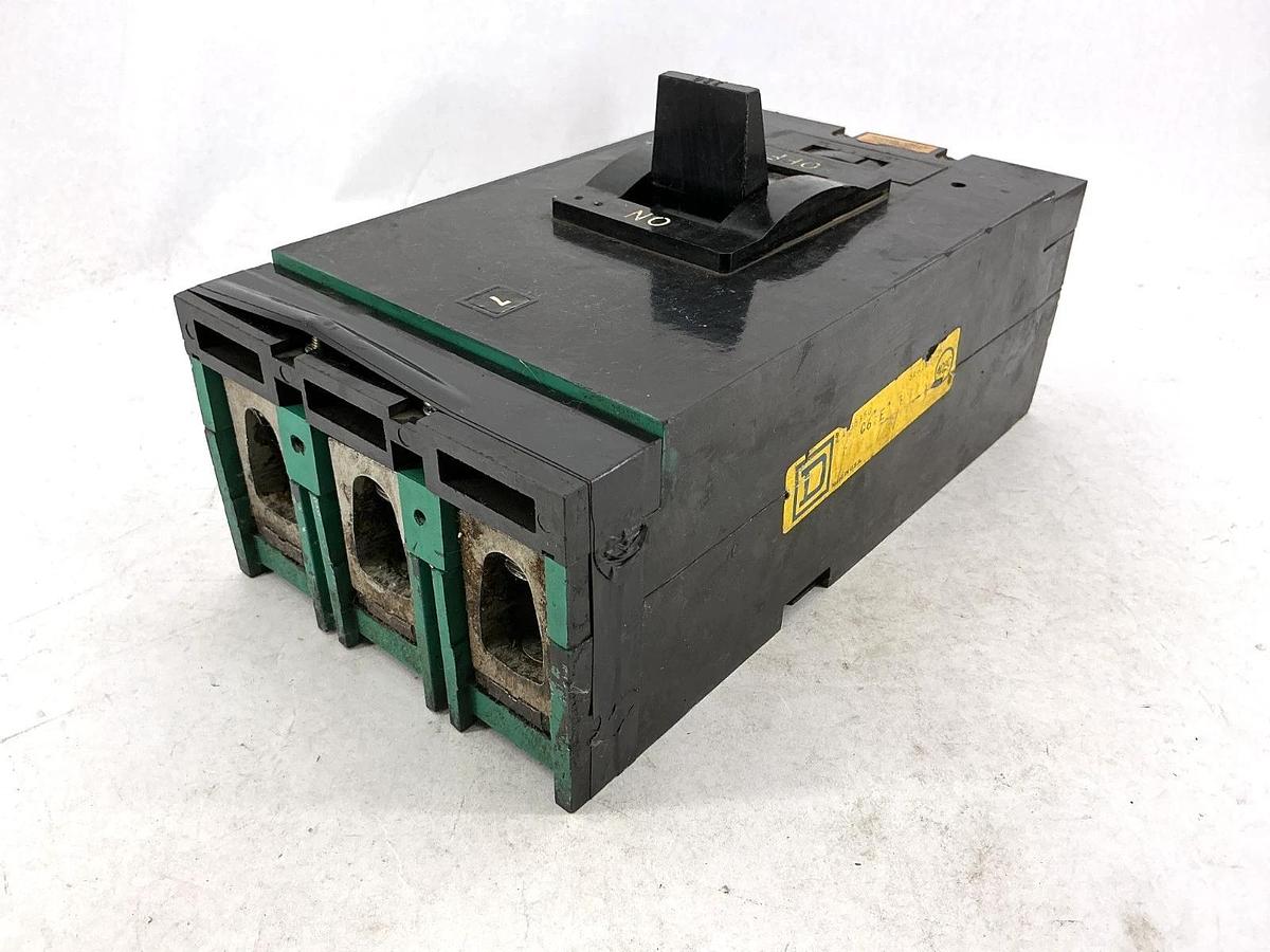 Used Square D LA-36350 Ser 2 Circuit Breaker 3-Pole 3-Phase 350A 600V