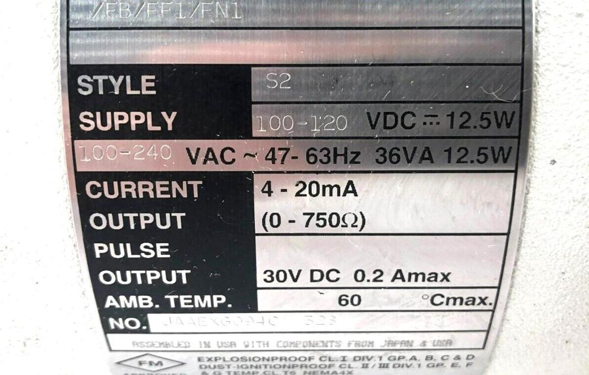 New Yokogawa Admag AE14-NA1A/FB/FF1/FN1 Magnetic Flow Converter AE14