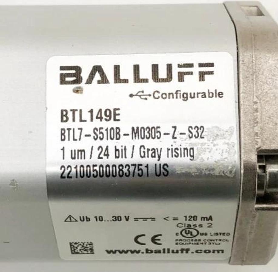 New Balluff BTL7-S510B-M0305-Z-S32 Linear Transducer BTL149E - No Box