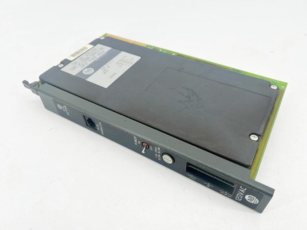 Used Allen Bradley 1771-P4S Power Supply Module PLC-5 120 Vac Input 5 VDC Backplane 8