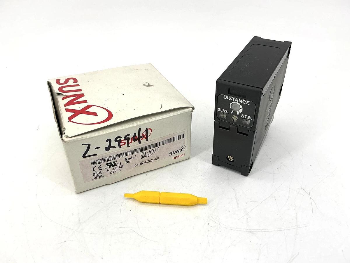 New SUNX EQ-501T Photoelectric Sensor Range: 2.5m 24-240VAC/12/240VDC UEQ501T