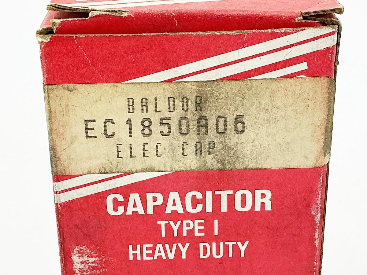 New Baldor EC1850A06 Electric Capacitor 125V Type 1