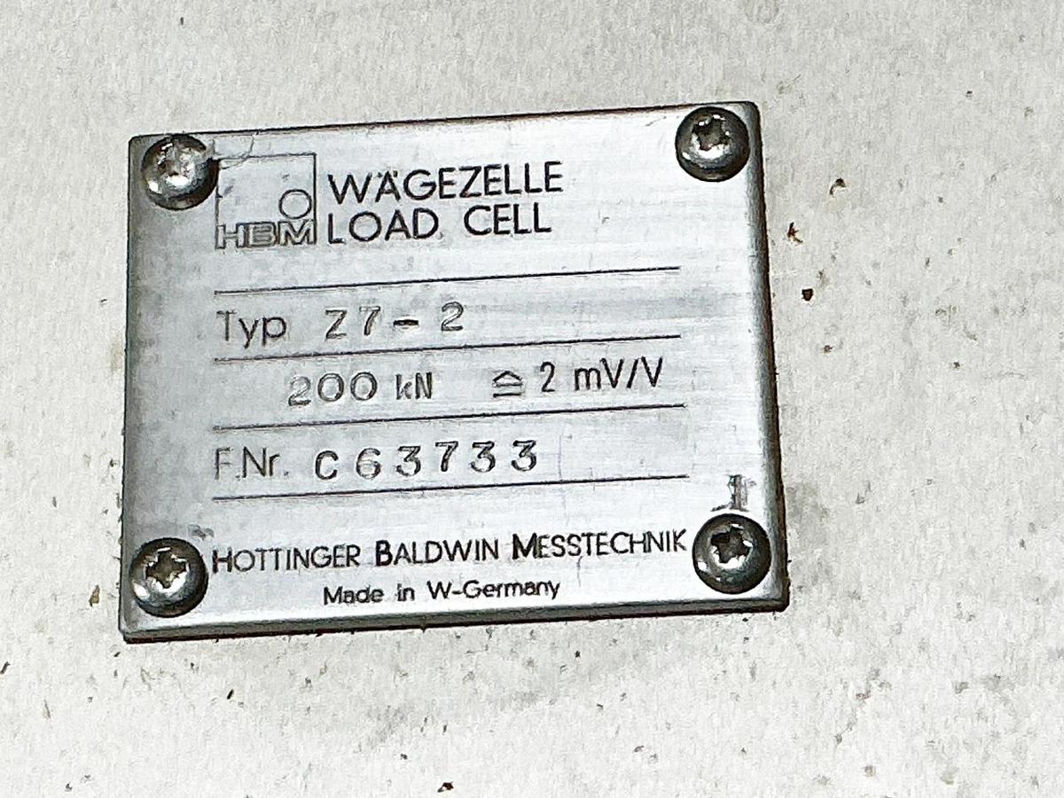 New HBM Wagezelle Z7-2 Beam Loadcell 200kN - No Box