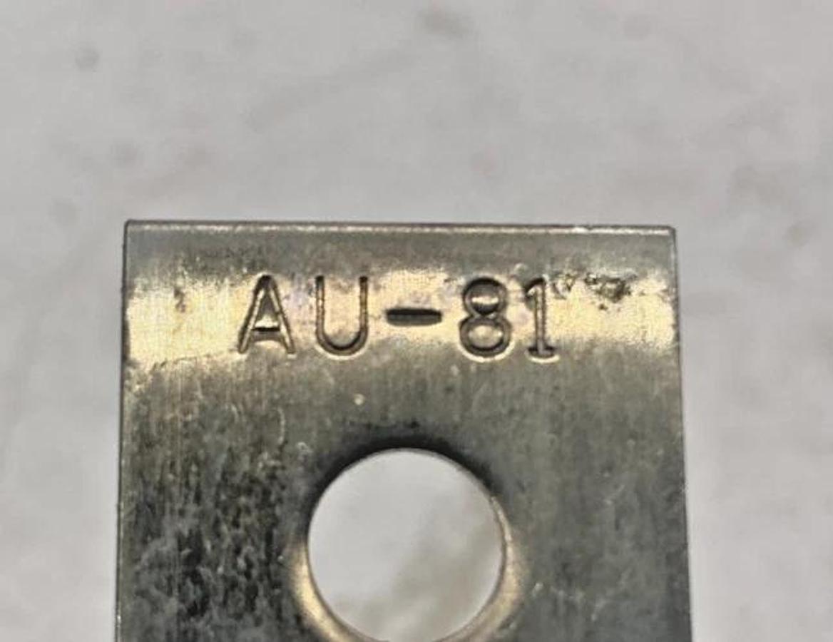 New Square D 2-AU81 Overload Relay Units AU-81 QTY 2 Per Box