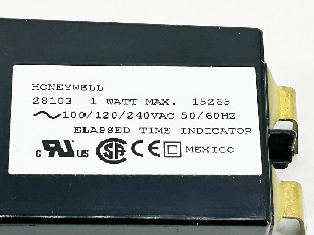 New Honeywell 28103 Analog Panel Meter 1W 240Vac 50/60Hz Elapsed Time Indicator
