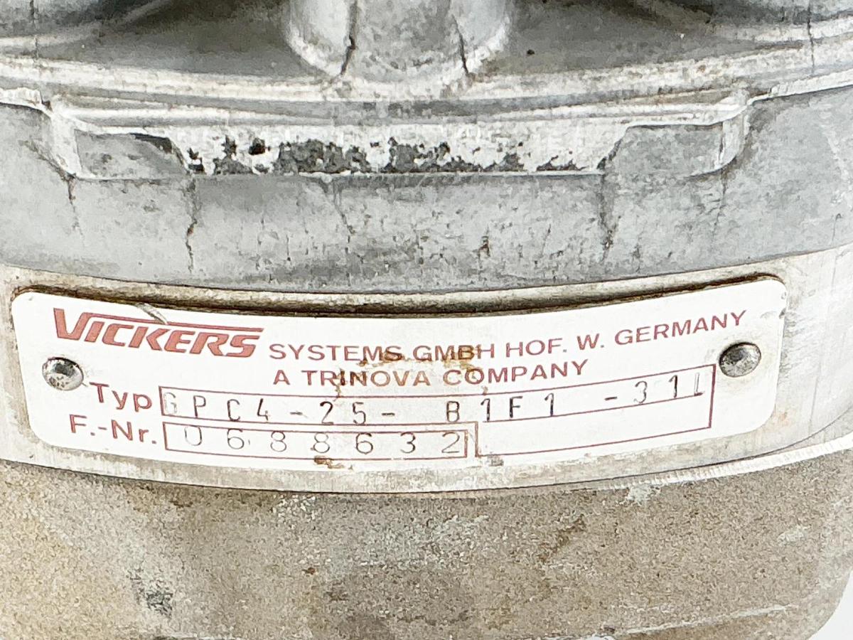 Used Vickers GPC4-25-B1F1-31L Gear Pump