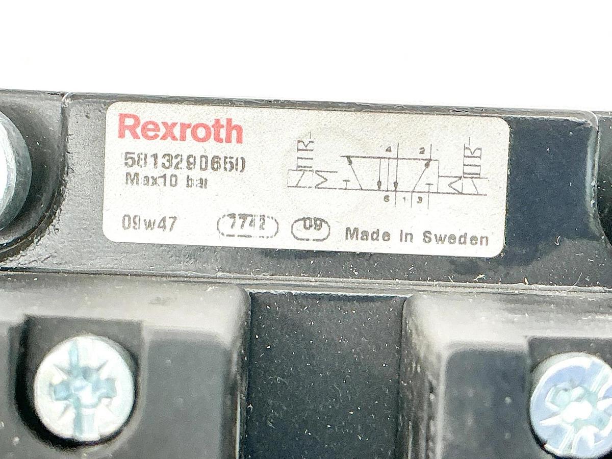 New Rexroth 5813290650 Solenoid Valve 4-Way 10Bar 24V - No Box