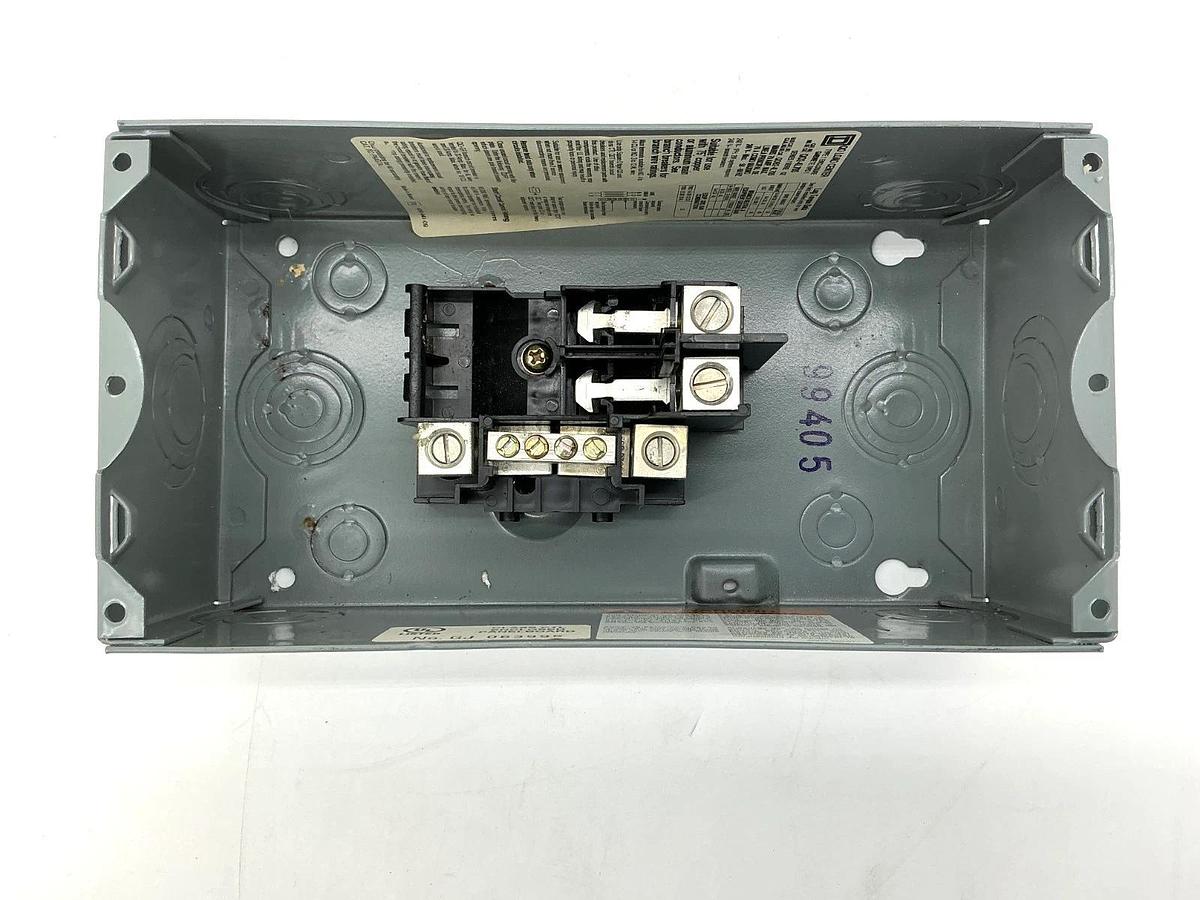 New Square D QO2-4L70S Ser G2 QO Load Center 1PH 2W 240V 50/60HZ