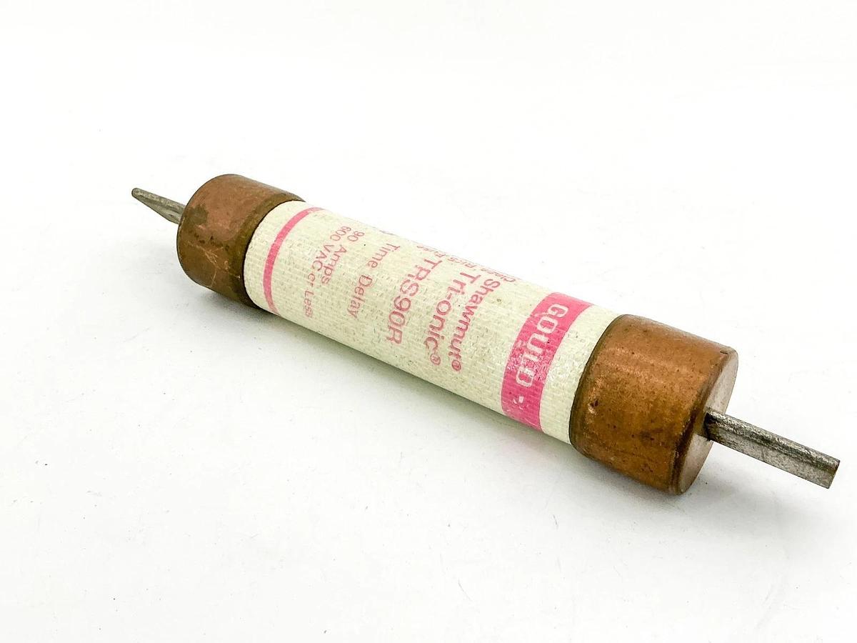New Gould TRS90R Time Delay Fuse 90A 600V Class RK5- No Box