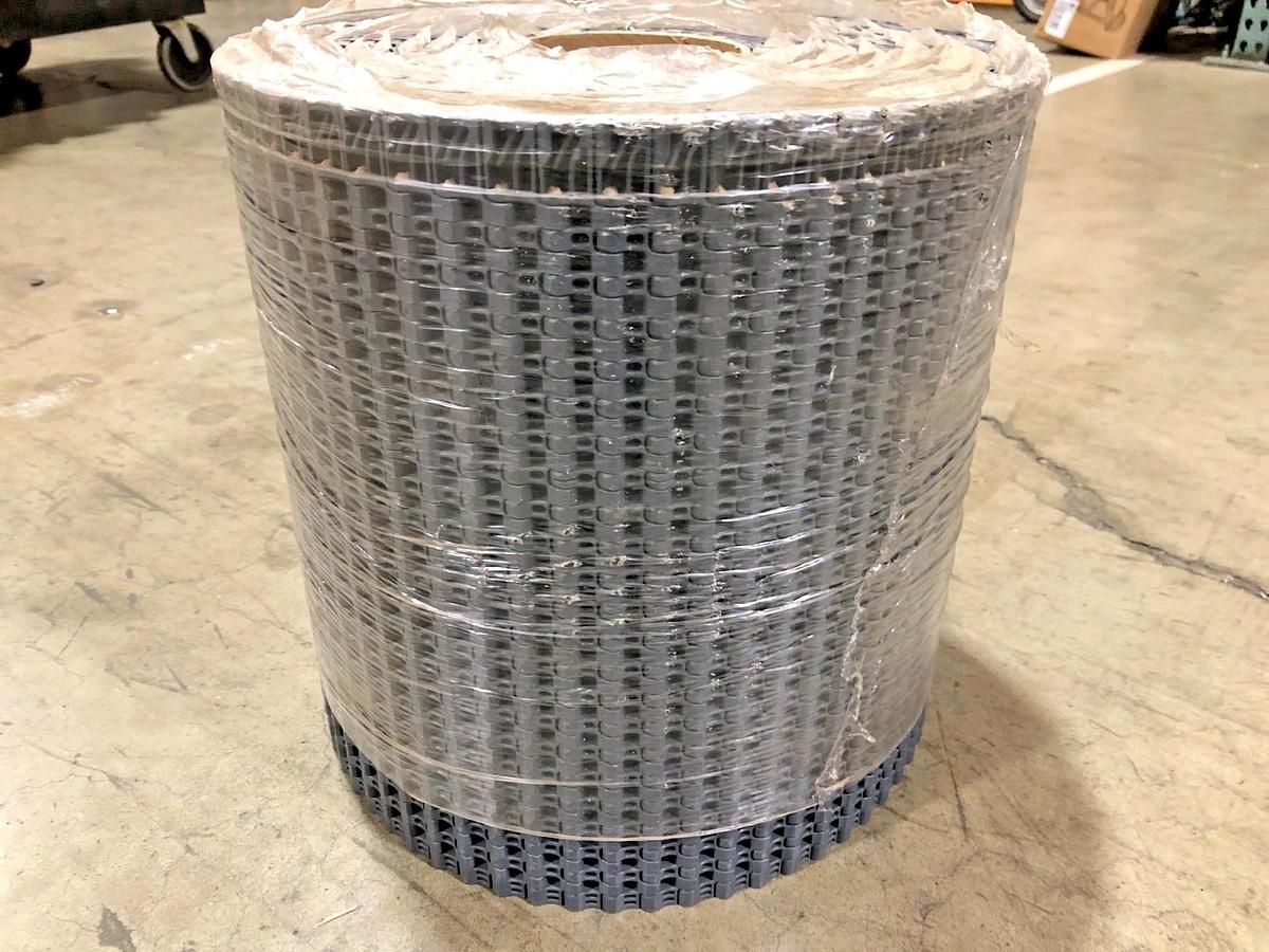 New Intralox 8095 Series 1000 Flat Top Acetal Gray 24.15FT x 12" W - No Box