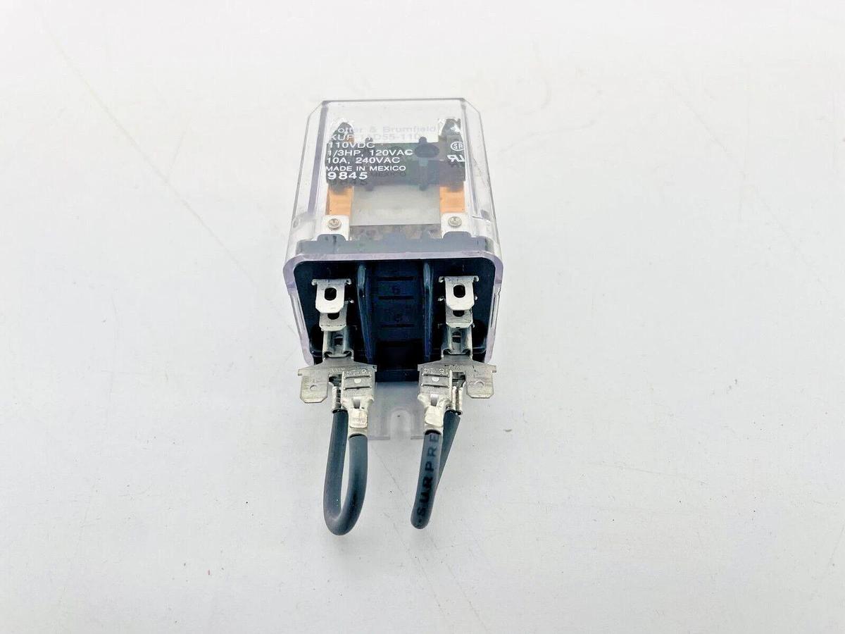 New Potter & Brumfield KUP-11D55-110 Relay 110VDC 1/3HP 120VAC 10A 240VAC