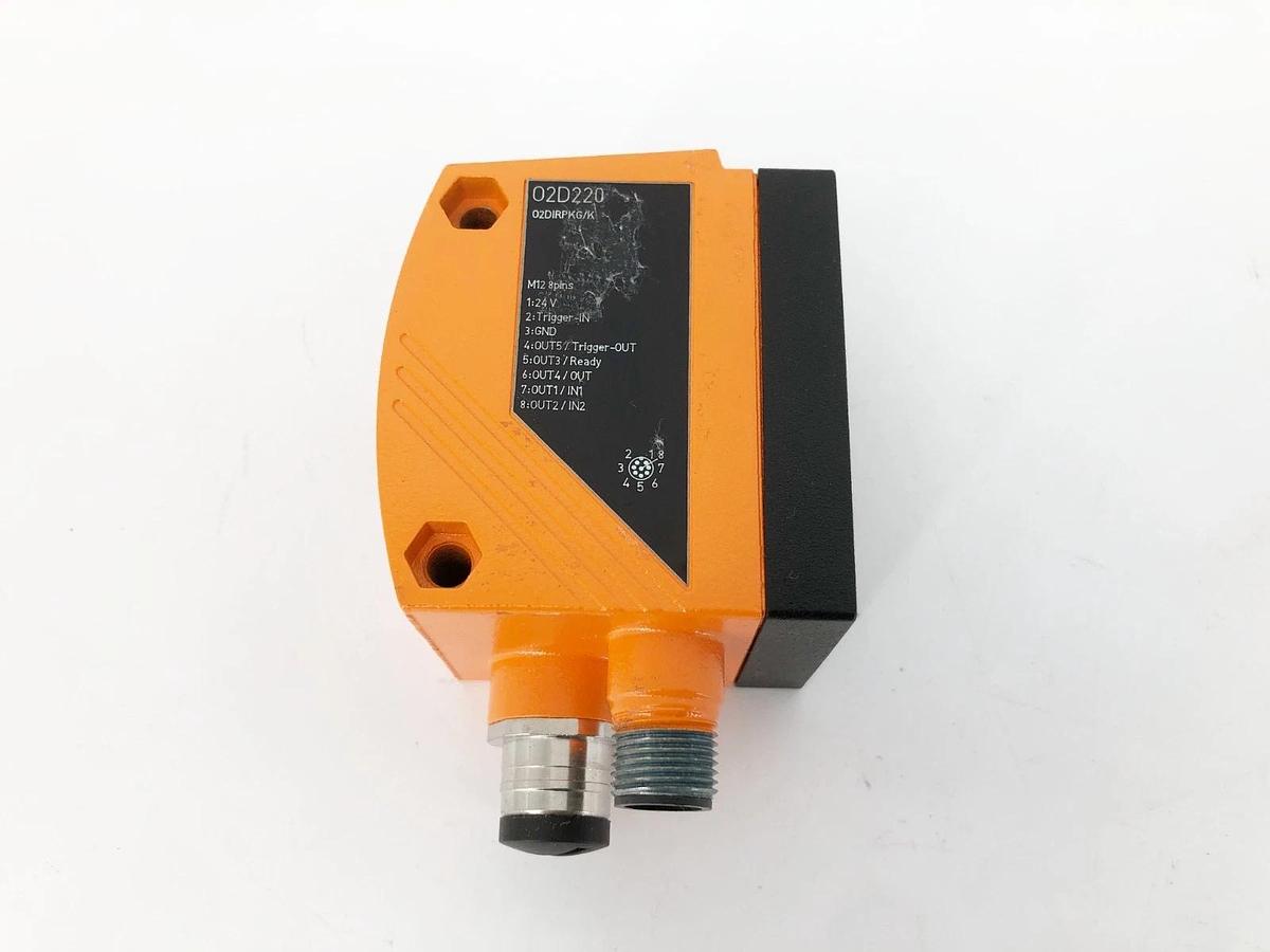 New IFM O2D220 Object Recognition Sensor 24VDC O2DIRPKG/K - No Box