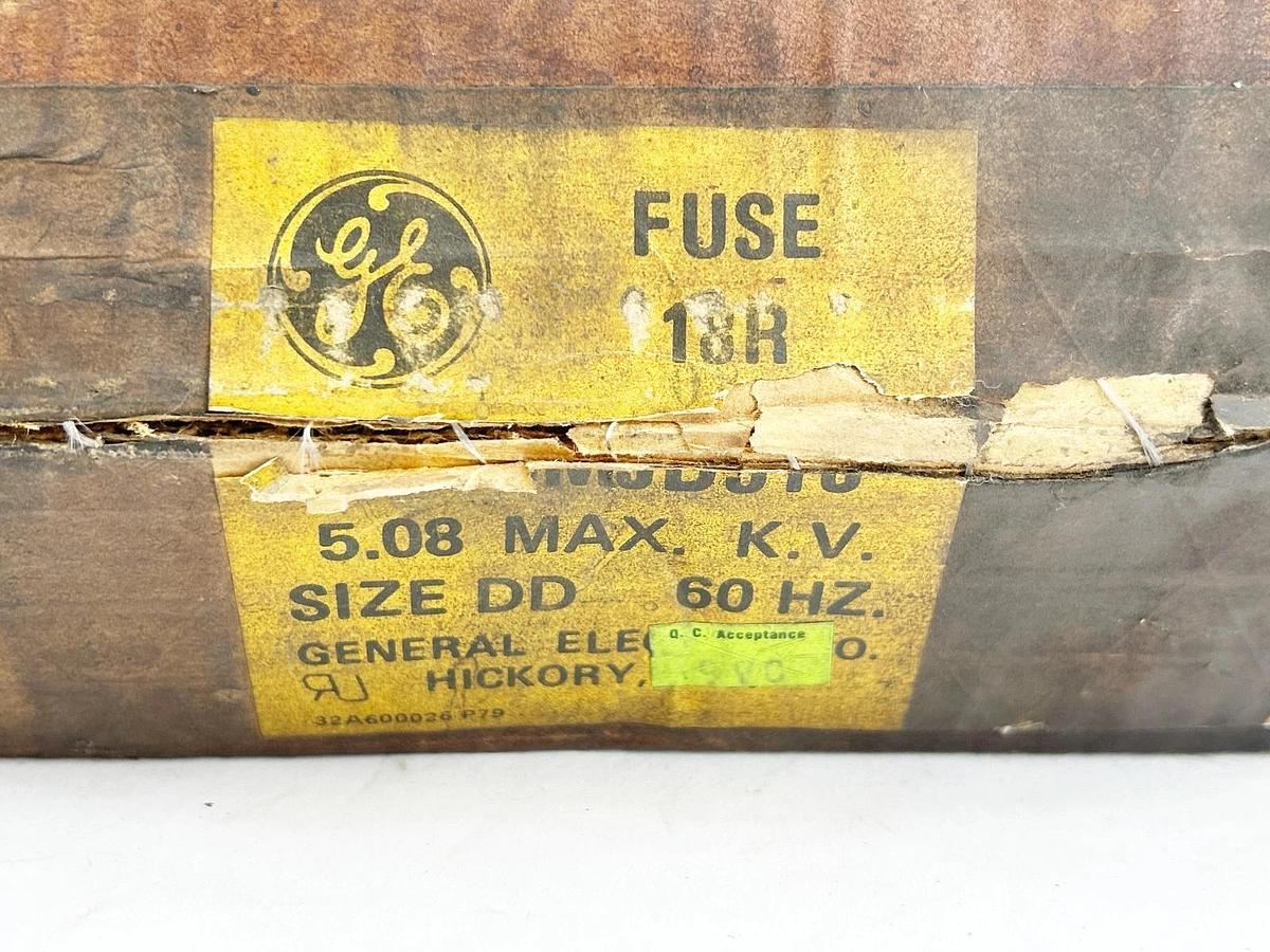 New GE General Electric 9F60-MJD-518 Fuse 5.08KV R-Rated MDJ Series