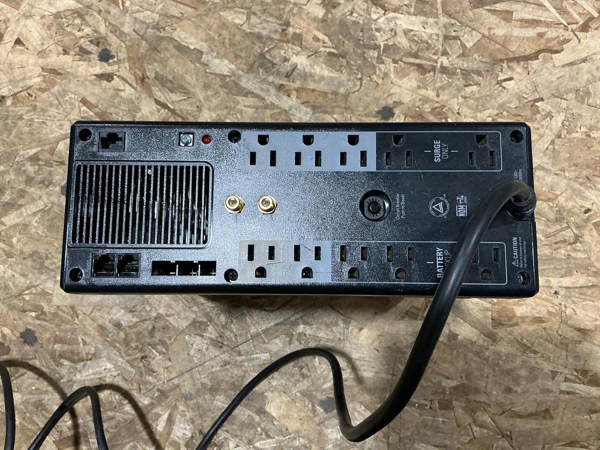 Used APC BR1500G Uninterruptible Power Supply 12A 120V 50/60HZ MISSING BATTERY