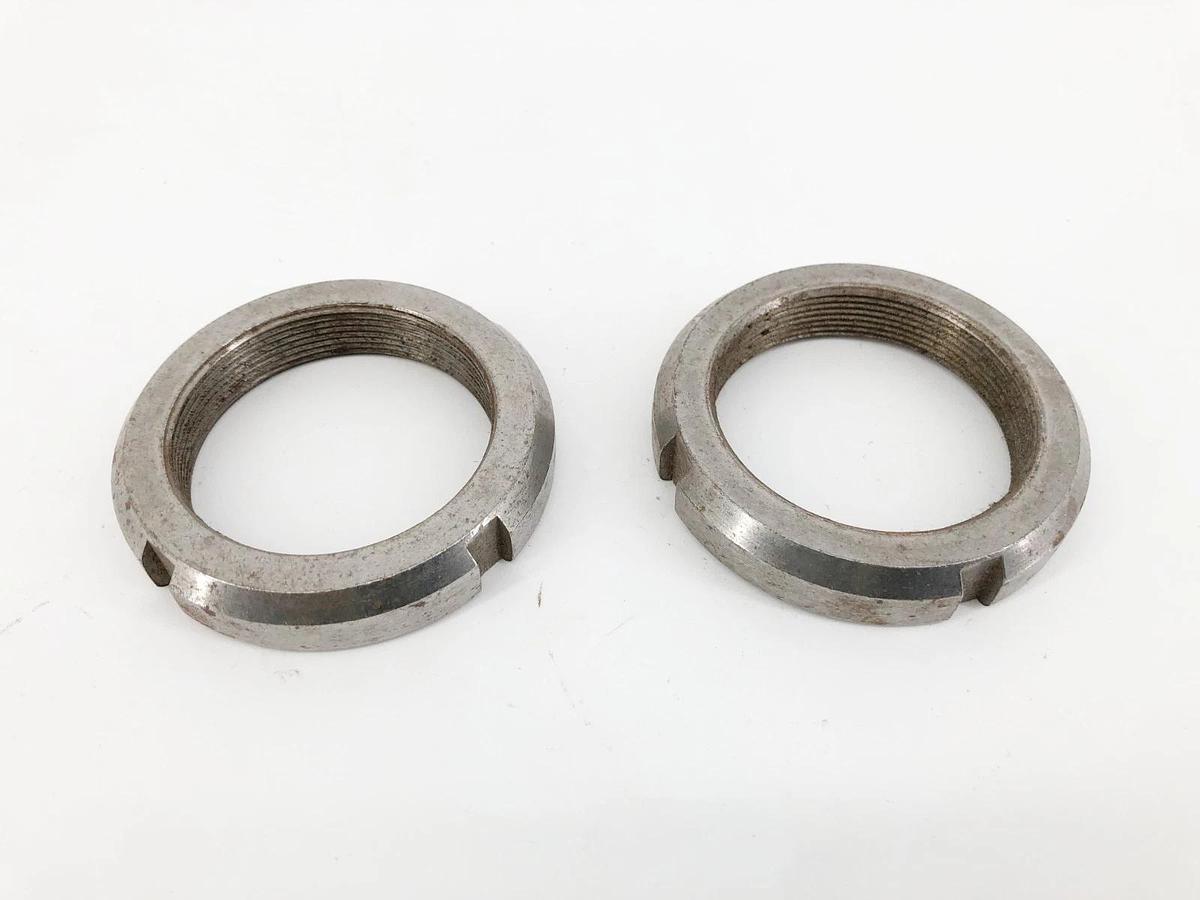 Lot of 2 New SKF N-10 Lock Nuts 1.967-18 Thread 2-11/16" OD Steel - No Box