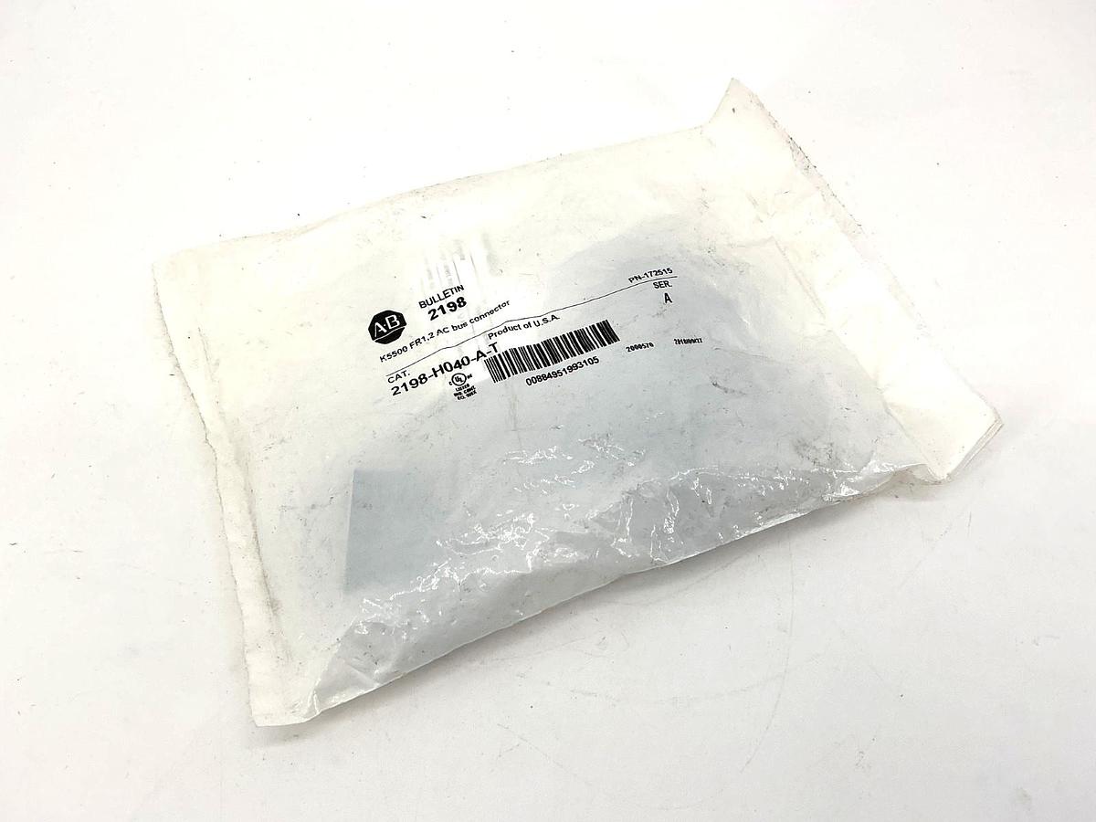 New Allen Bradley 2198-H040-A-T Ser A AC Bus Connector 2198H040AT