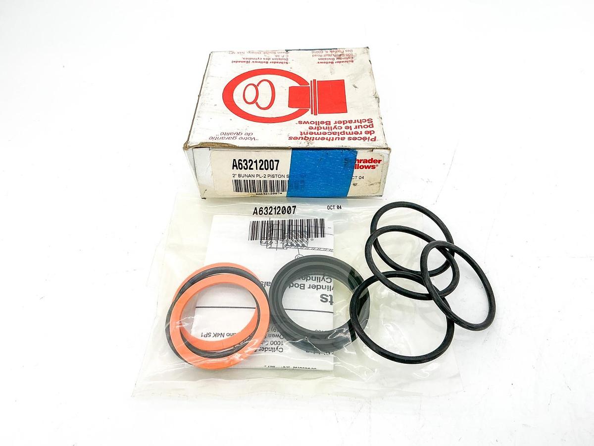 New Schrader Bellows A63230113 1-3/8" Bunan H2 Rod Gland Kit