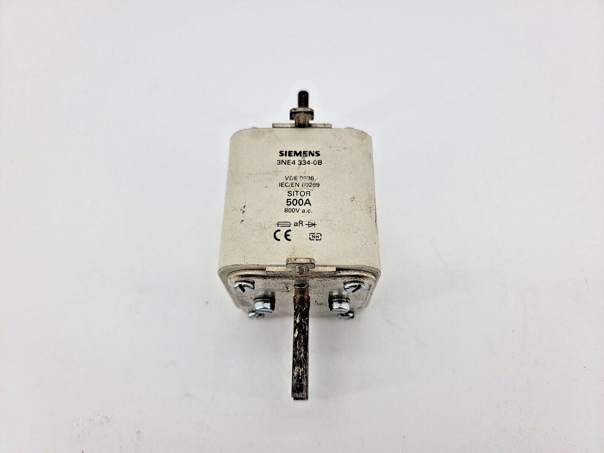 New Siemens 3NE4 334-0B Sitor Fuse Link 500A 800VAC
