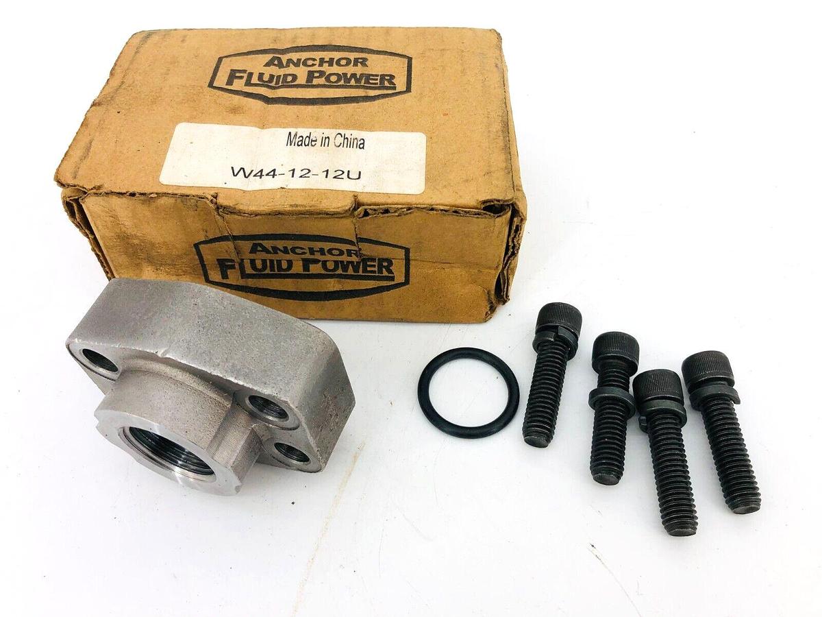 Anchor Fluid Power W44-12-12U Hydraulic Flange Kit
