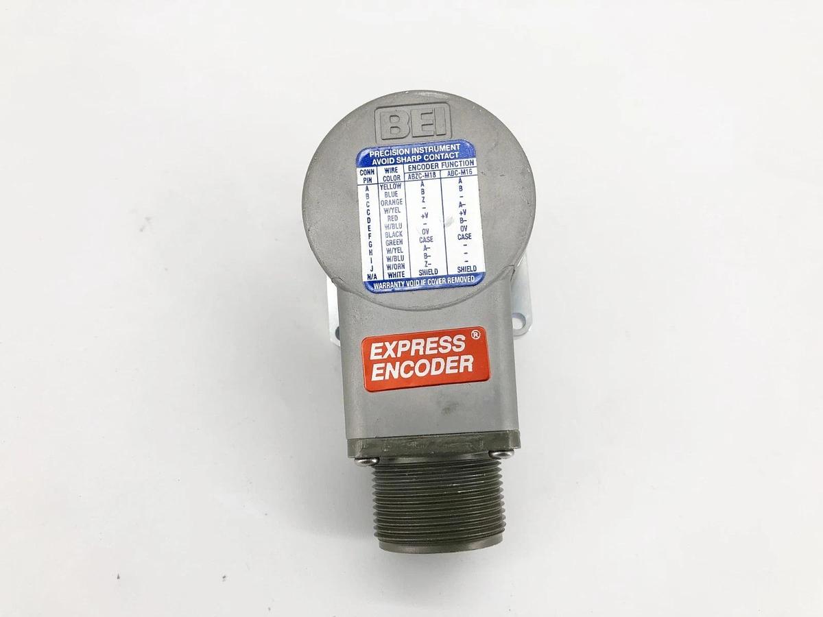 New BEI Sensors XH20DB-37-SS-5-ABZC-28V/V-SM18 Rotary Optical Encoder 01039-2299