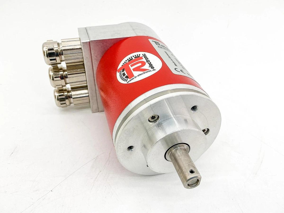 New TR Electronic CEV65M-01878 CAN DeviceNet Encoder 11-27V 4096 Revs 8192 Steps