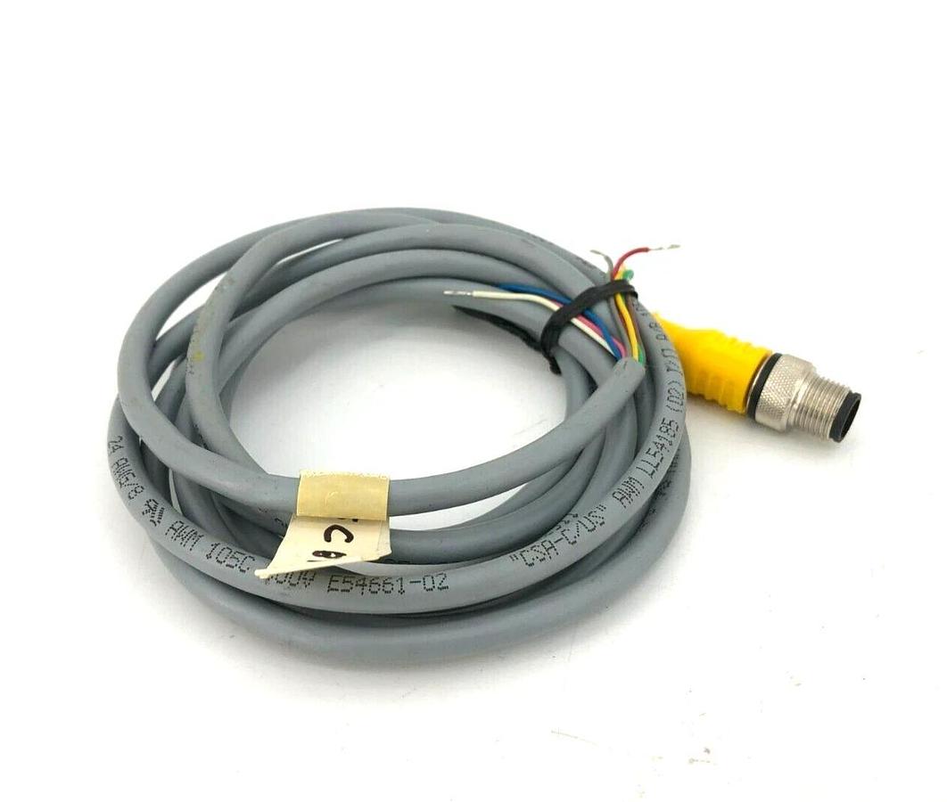 New Turck RSC 8T-2 Eurofast Cordset M12 Male 2M Length U2143-66