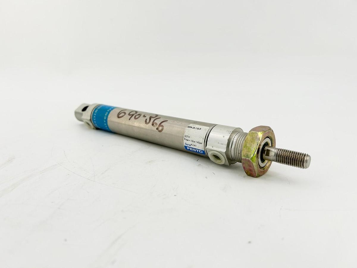New Festo DSN-25-110-P Pneumatic Cylinder 10Bar 145PSI 5074