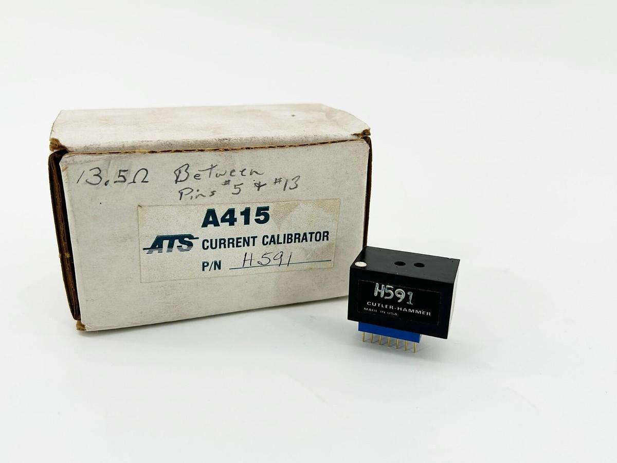 New Cutler Hammer H591 Current Calibrator 81-138849